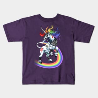 Powercornus, the Rainbow of Doom Kids T-Shirt